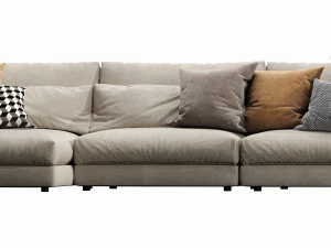 linteloo studio chaise lounge 3D Model