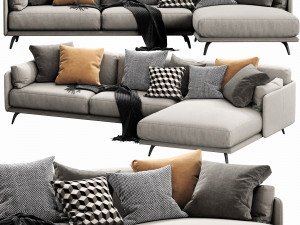 ditre italia krisby chaise lounge 3D Model