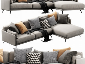 ditre italia krisby chaise lounge 3D Model