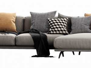 ditre italia krisby chaise lounge 3D Model
