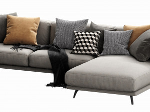 ditre italia krisby chaise lounge 3D Model