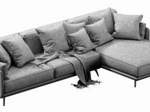 ditre italia krisby chaise lounge 3D Model