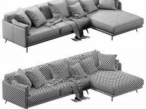 ditre italia krisby chaise lounge 3D Model