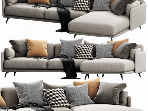 ditre italia krisby chaise lounge 3D Model