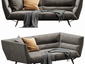 Natuzzi Positano Modello 3D