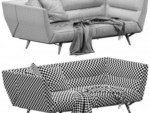 Natuzzi Positano Modello 3D