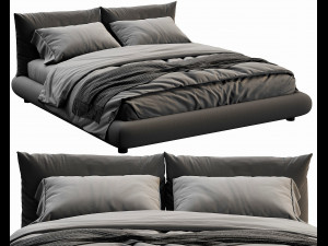 poliform dream bed 3D Model
