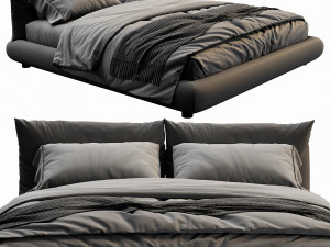 poliform dream bed 3Dモデル