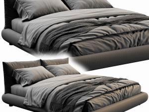 poliform dream bed 3Dモデル