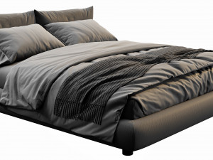 poliform dream bed 3Dモデル