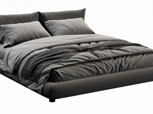 poliform dream bed 3Dモデル