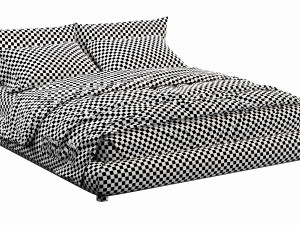poliform dream bed 3Dモデル