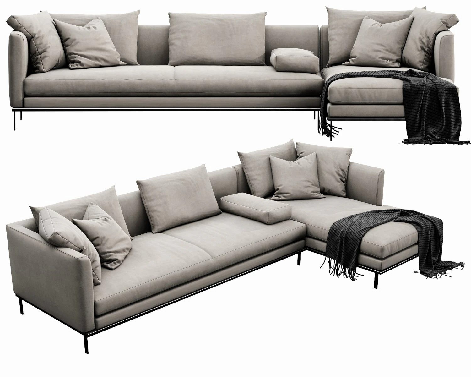 linteloo relax chaise lounge 3D Model .c4d .max .obj .3ds .fbx .stl .blend 