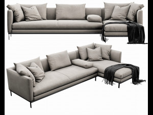 linteloo relax chaise lounge 3Dモデル