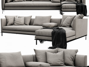 linteloo relax chaise lounge 3D 模型