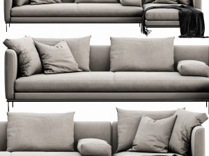 linteloo relax chaise lounge 3D 模型