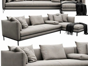linteloo relax chaise lounge 3D Model