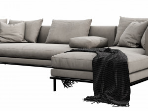 linteloo relax chaise lounge 3D 模型