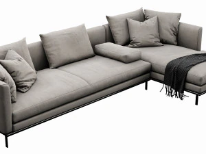linteloo relax chaise lounge 3D Model
