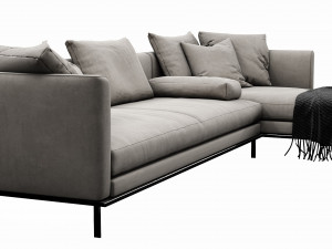 linteloo relax chaise lounge 3D 模型