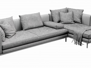 linteloo relax chaise lounge 3D 模型