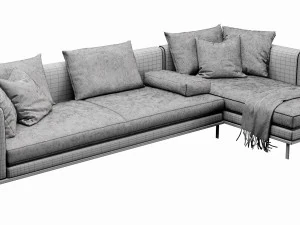 linteloo relax chaise lounge 3D Model