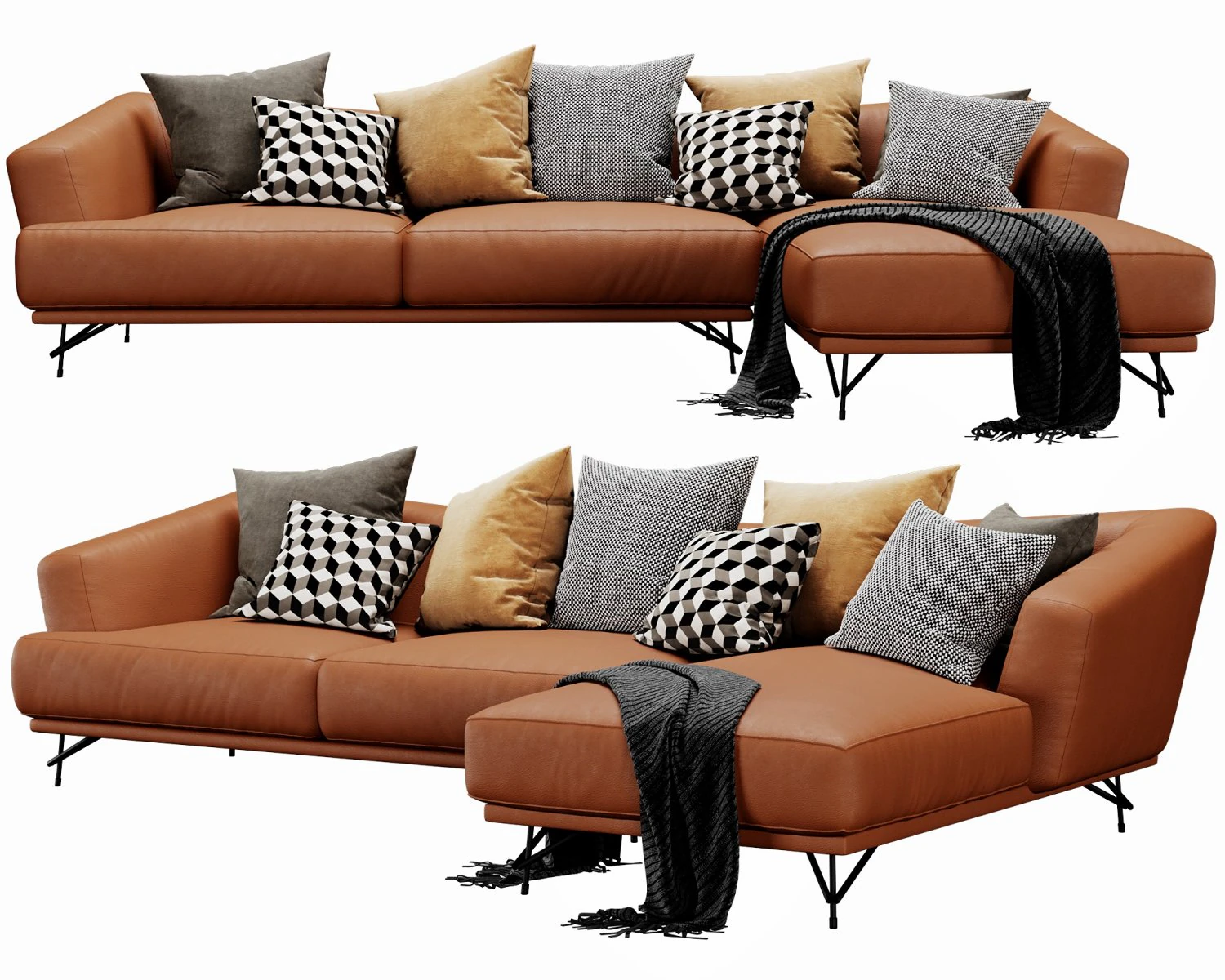 ditre italia lennox soft 3D Model .c4d .max .obj .3ds .fbx .stl .blend