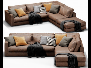 linteloo mauro sectional 3D Model