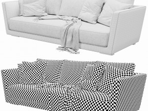 verzelloni lyndon 3 seater Modello 3D