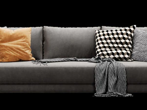 verzelloni lyndon 3 seater 3D Model