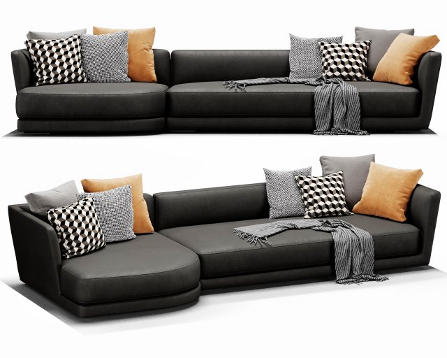 verzelloni lyndon chaise lounge 3D मॉडल .c4d .max .obj .3ds .fbx .stl .blend 