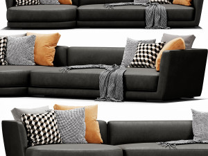verzelloni lyndon chaise lounge 3D मॉडल