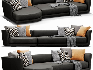 verzelloni lyndon chaise lounge 3D मॉडल