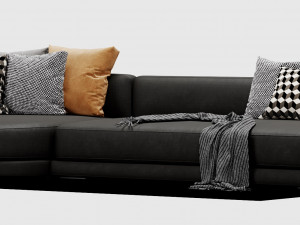 verzelloni lyndon chaise lounge 3D मॉडल
