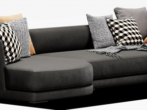 verzelloni lyndon chaise lounge 3D मॉडल