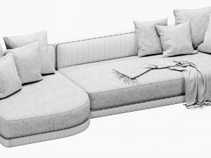 verzelloni lyndon chaise lounge 3D मॉडल