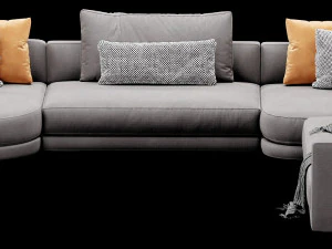 verzelloni lyndon sectional 3D Model
