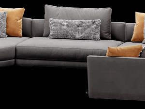 verzelloni lyndon sectional 3D Модель