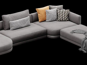 verzelloni lyndon sectional 3D Model
