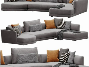 verzelloni lyndon sectional 3D Model