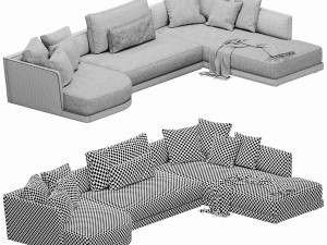verzelloni lyndon sectional Modelo 3D