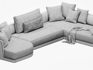 verzelloni lyndon sectional 3D Model