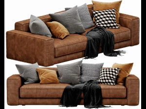 ditre italia cuir bubl&eacute; Modèle 3D