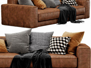 ditre italia buble leather 3D Модель