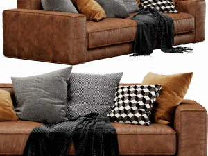 ditre italia buble leather 3D Model