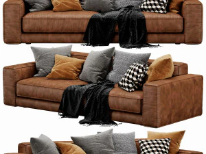 ditre italia buble leather 3D Model