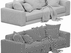 ditre italia buble leather 3D Модель