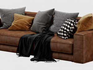 ditre italia buble leather 3D Модель
