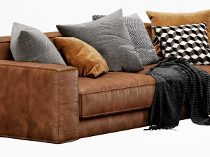 ditre italia buble leather 3D Model
