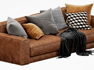 ditre italia buble leather 3D Модель